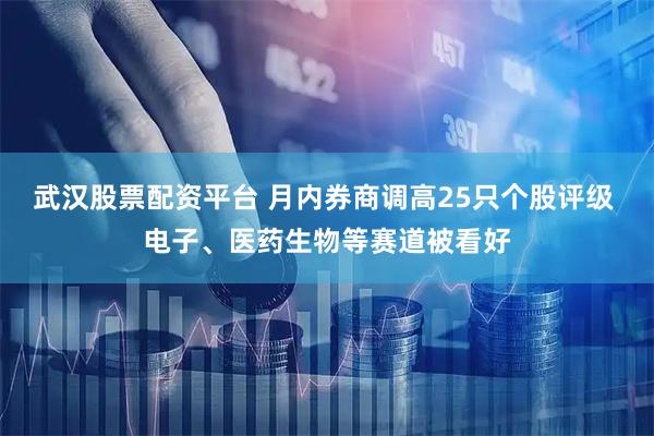 武汉股票配资平台 月内券商调高25只个股评级 电子、医药生物等赛道被看好